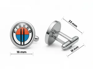 Fisker Boutons de Manchette Homme Uniques Luxe Designer